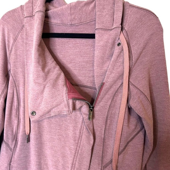 Lululemon Coast Easy Wrap- Heathered Misty Merlot - Picture 8 of 14